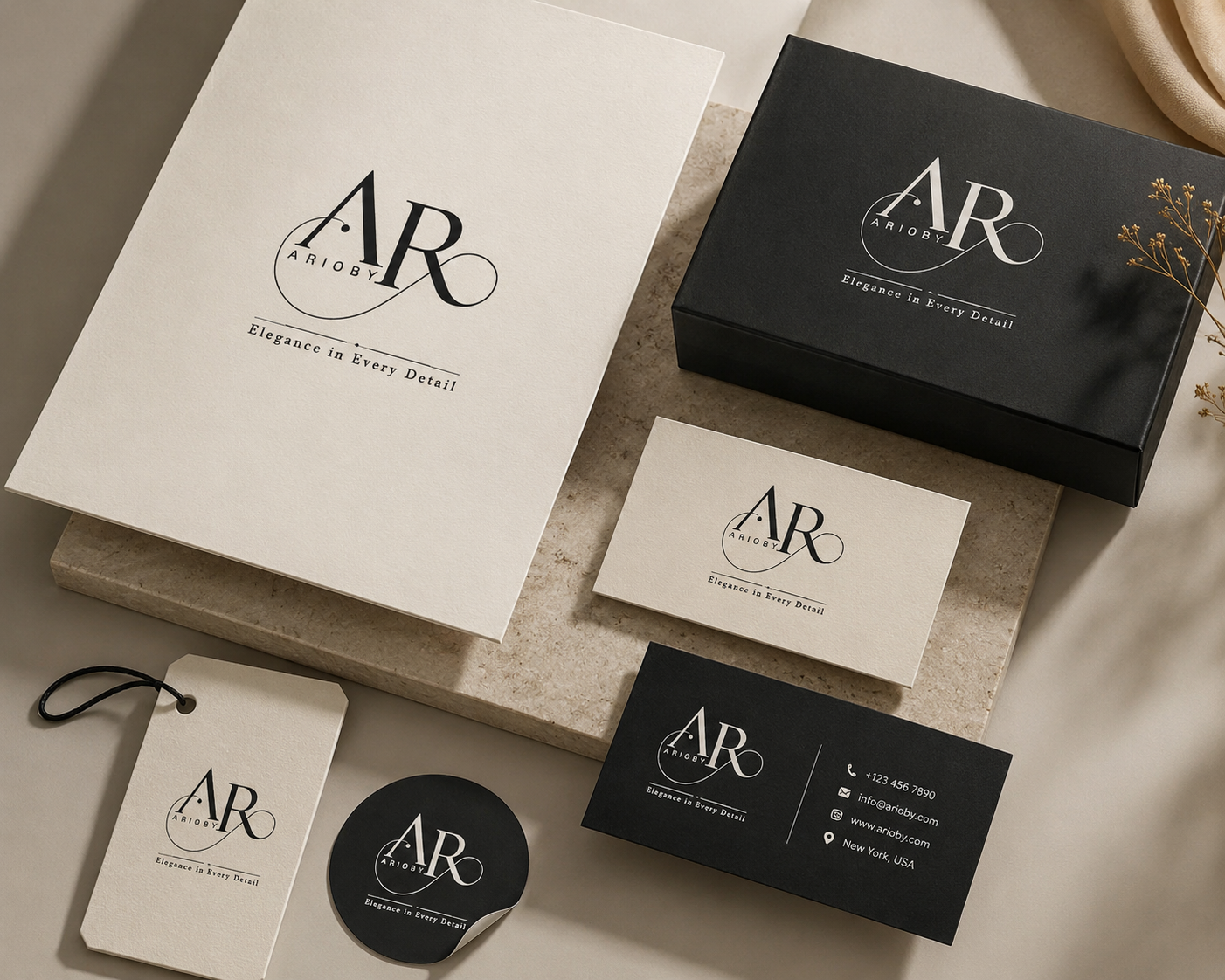 I will design a professional minimalist logo
